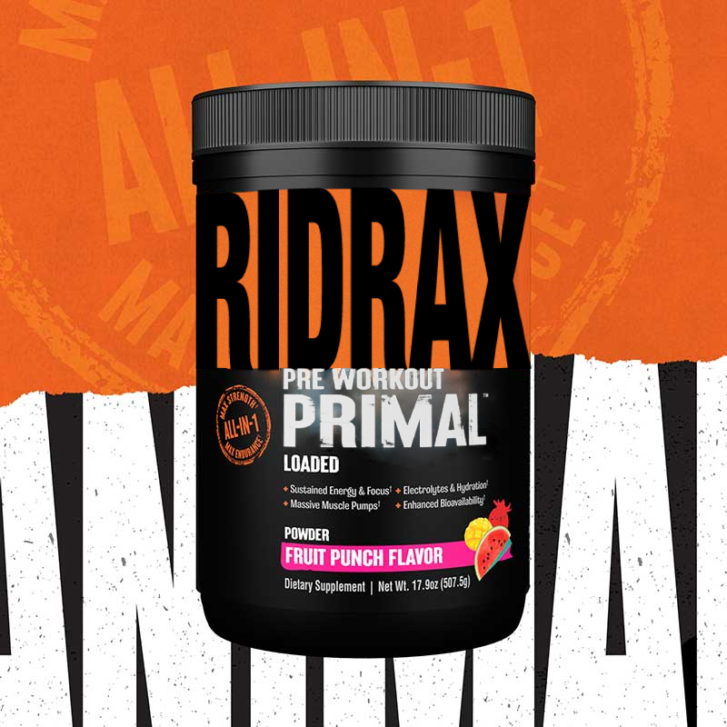 Ridrax Primal Preworkout