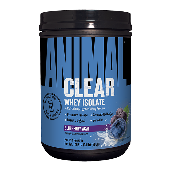 Animal Clear Whey Isolate Protein Powder